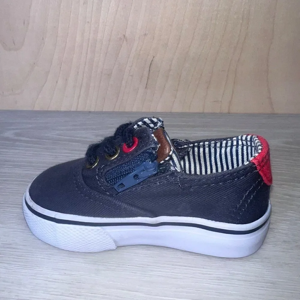 Poll Parrot Ahoy Casual‎ Sneakers Navy Blue / Red Infant 3M